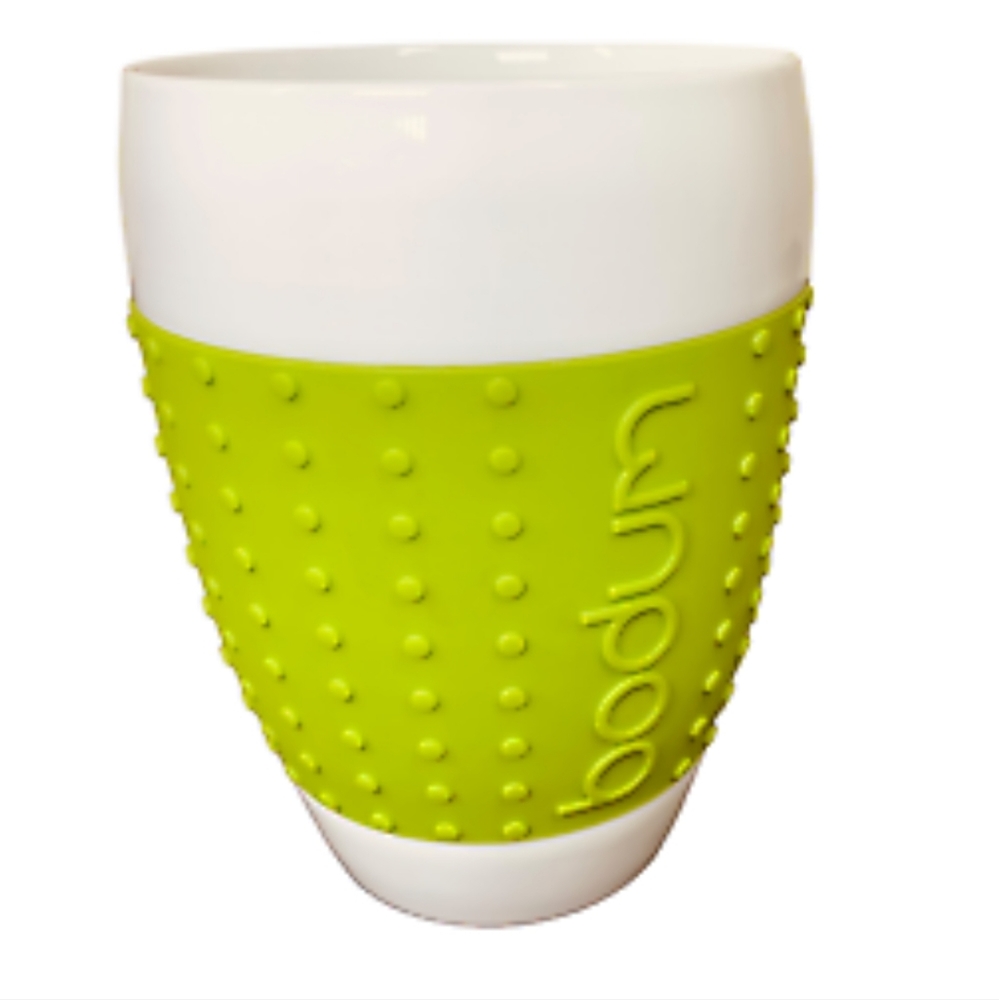 BODUM white porcelain cup